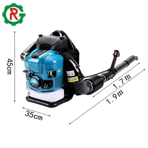 Professional snow sweeper gasoline road blower backpack mini leaf blower