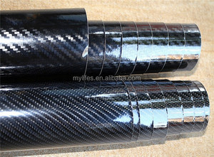 Película de revestimiento de <span class=keywords><strong>vinilo</strong></span> de fibra de <span class=keywords><strong>carbono</strong></span> 5D, súper brillante, para coche, <span class=keywords><strong>4D</strong></span> como burbuja de aire de <span class=keywords><strong>carbono</strong></span> Real - Product Image 6