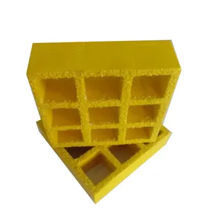 Excellent Corrosion Resistant GRP Composite Plastic Grating For Oil Gas Industry