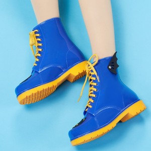 PVC imperméable à l'eau design <span class=keywords><strong>fantaisie</strong></span> bottes <span class=keywords><strong>de</strong></span> <span class=keywords><strong>pluie</strong></span> à la mode dames bottes <span class=keywords><strong>de</strong></span> <span class=keywords><strong>pluie</strong></span> en plastique - Product Image 4