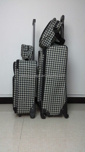 Ensemble de valises 4 pièces en polyester avec imprimé, <span class=keywords><strong>valise</strong></span> à roulettes, travail en usine, prix bon marché, 2020 - Product Image 2