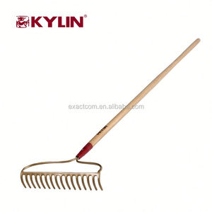 Le Prix concurrentiel Chine Usine Jardin Ferme <span class=keywords><strong>Outil</strong></span> Râteau Métallique Avec Long Manche - Product Image 4