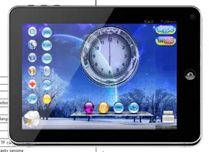 8inch android 2.2 system tablet pc