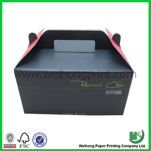 usine de <span class=keywords><strong>porcelaine</strong></span> personnalisé square gâteau emballage boîte de gros - Product Image 1