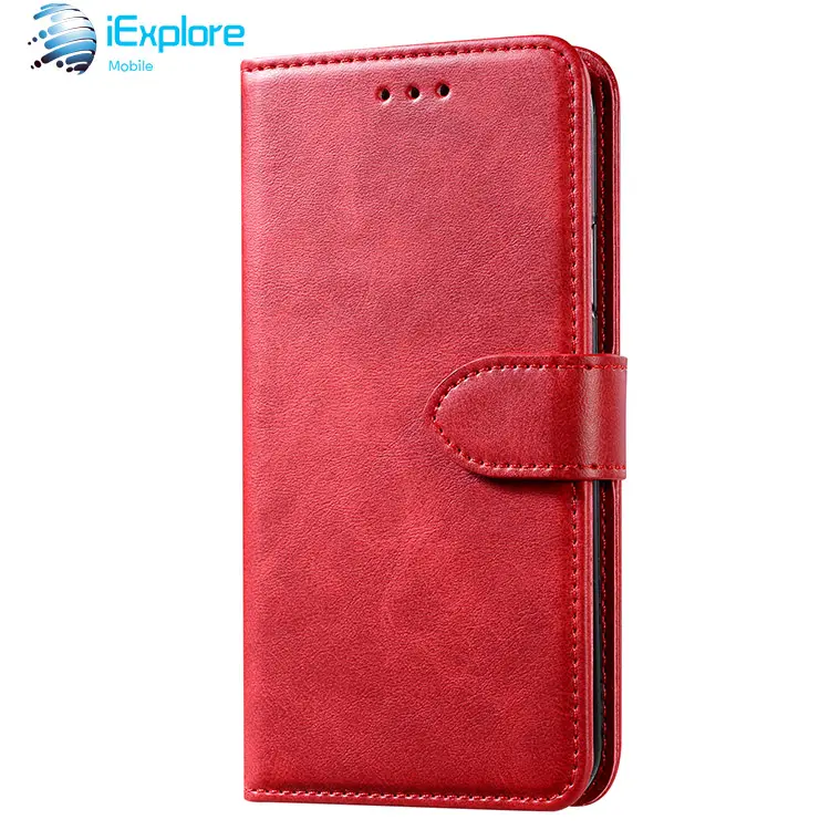 iExplore flip cover Genuine leather case for Samsung S22 card slot wallet Matte leather tpu phone case for iPhone 13 PRO MAX