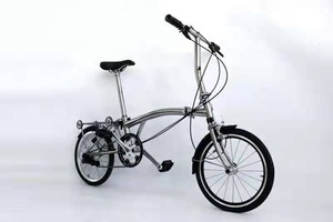 Mini cadre de vélo pliant en titane de 16 pouces, prix incroyable - Product Image 4