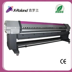 X-Roland 3.2m alta velocidad impresora de chorro de tinta continuo