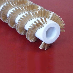 Brosse rotative à cylindre en spirale industrielle, convoyeur à bande, rouleau de nettoyage - Product Image 4