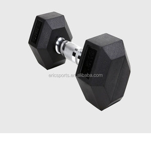 Mancuerna hexagonal recubierta de goma, 15kg - Product Image 6