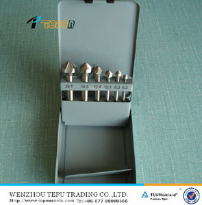 Brocas avellanadoras HSS Acabado de óxido negro Uso de perforación de metal Longitud <span class=keywords><strong>total</strong></span> de 170mm - Product Image 2