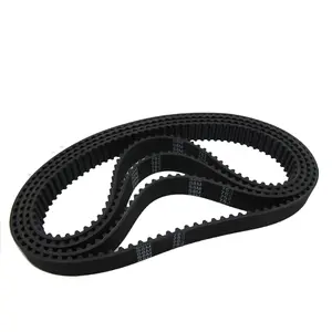 Black Rubber 3m-352-9 industrial timing belt pitch 3mm
