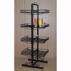 Cửa Hàng Trưng Bày Hàng Hóa Kệ Trưng Bày Dây Kim Loại Hai Mặt Nhiều Tầng Có Thể Điều Chỉnh - Product Image 6