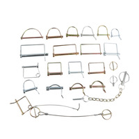 Ensemble d'épingles de sécurité professionnelles, 10 pièces, différents modèles, broche de sécurité, fermeture à pression