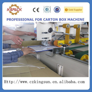 Jgg-06044 macchine per la produzione di cartone ondulato/standard scatola di cartone incolla cartella <span class=keywords><strong>sticher</strong></span> macchine - Product Image 2
