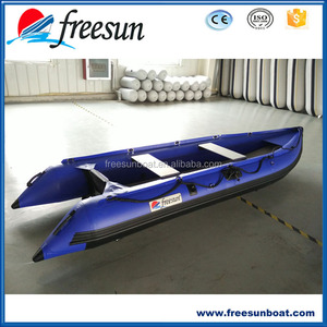 نفخ Kaboat المحيط الصيد كاياك PVC سميكة Freesun 0.9 مللي متر المواد KB365 الأزرق الانجراف RY-BK365 CN;SHN FREESUN أو OEM 102 سنتيمتر - Product Image 2
