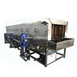 Turnaround Food Box Wasmachines | Aquatisch Product Plastic Krat Wasmachine | Automatische Tunnel Plastic Pallet Reinigingsmachine