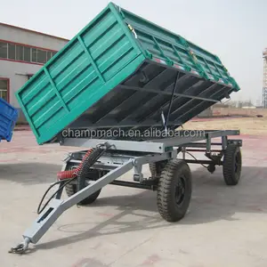 Kipper trailer voor landbouw tractor uit 15pk om 180hp