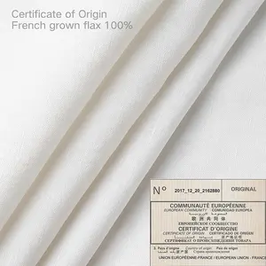 Copripiumino in lino 100% puro lino farina d'avena Beige lenzuolo naturale Set biancheria da <span class=keywords><strong>letto</strong></span> Queen King Single Euro Doona Cover - Product Image 3