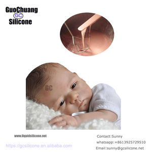 Mềm <span class=keywords><strong>0</strong></span> bờ một bạch kim chữa bệnh cao su Silicone lỏng cho búp bê em bé tái sinh - Product Image 4