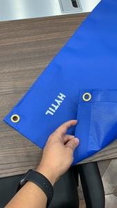 650gsm vinyl cover waterproof pvc tarpaulin manufacturer custom <strong>tarps</strong> - Product Image 2