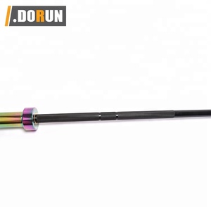Barbell Bar ผู้ชาย7ft 2นิ้วความจุ1500-<span class=keywords><strong>lbs</strong></span>,ยกน้ำหนัก,ยิมการออกกำลังกายที่บ้านด้วยแขนไทเทเนียม - Product Image 3