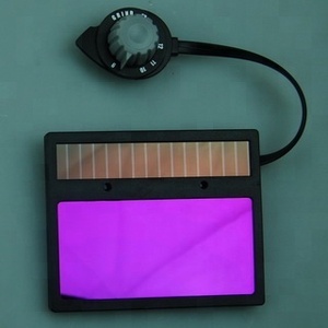 HMT 패턴 맞춤 태양 자동 어두워지는 용접 헬멧 무단 조절 보기 영역 100x49mm - Product Image 5