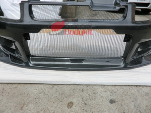 ملحقات السيارة-واقي صدمات أمامي من الألياف الزجاجية FRP من أجل إيفو 7 طراز C-West - Product Image 4