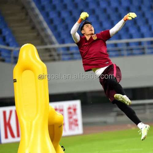 Professional goalkeeper training dummy ,inflatable air mannequins soccer dummy