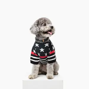 2024 Fabricante Custom Designer Pequeno De Malha De Natal Pet Cat Dog Sweater