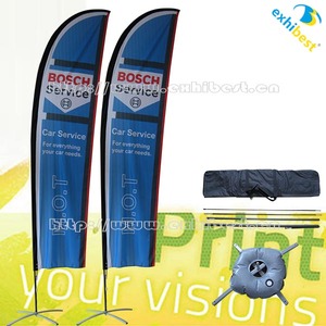 Shipping to air <span class=keywords><strong>the</strong></span> US advertising beach flag wing flags - Product Image 1