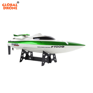 Barca da Corsa RC Global Funhood 2.4G ad Alta Velocità, Yacht Telecomandato Antiurto, Motoscafo Autogonfiabile per Principianti - Product Image 4