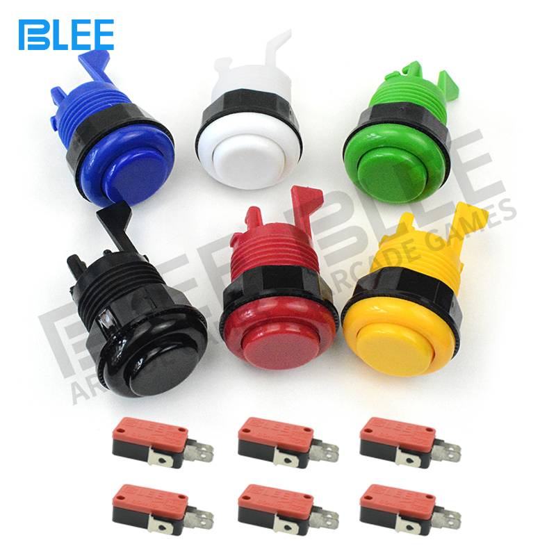 Аркадная машина, кнопочный переключатель 16 А с микропереключателем, игровой автомат