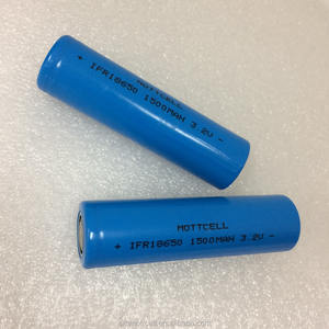 وافق ul UN38.3 مكررا الخلايا lifepo4 18650 3.<span class=keywords><strong>2</strong></span> فولت 1500 مللي أمبير - Product Image 6