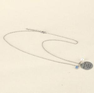 Bisous salés et souhaits d'étoiles de mer collier en acier inoxydable estampillé à la main pour les fêtes de plage mariages anniversaires fiançailles - Product Image 2