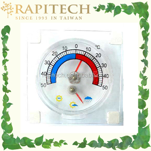 Mini termómetro de escala de ventana redonda - Product Image 6