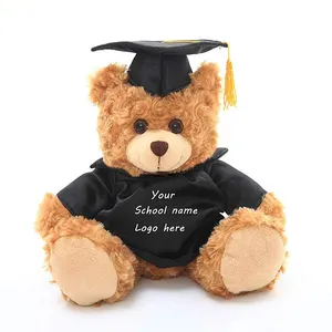 Cute Teddy Bear Plush Gifts Graduation With Graduation Plush Toy