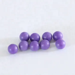 Bolas pequeñas de plástico sólido huecas, esfera colorida, 2mm, 3mm, POM PP PA G1, fábrica de China