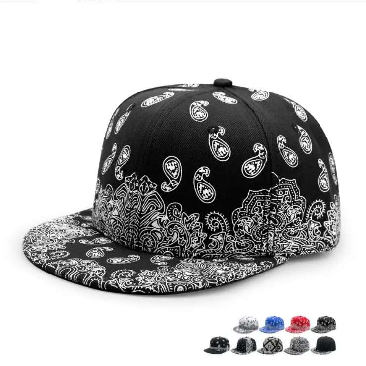 Giá rẻ Hot Bán cap thời trang HipHop thêu unisex ngoài trời Snapback cap được trang bị mũ tùy chỉnh