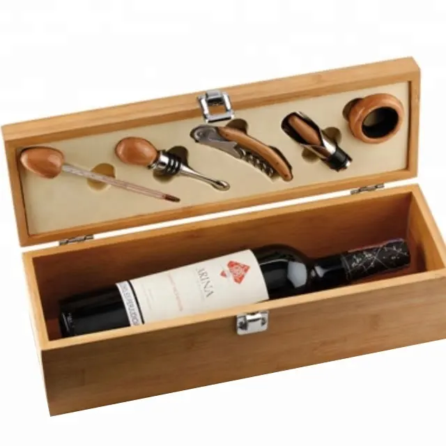 luxury hot sale bamboo box for wine