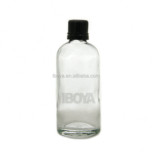 100 ml Ámbar Claro Boticario frascos con cuentagotas de vidrio Azul Cobalto Verde para al por mayor - Product Image 2