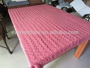 50ch88 100% coton 100% acrylique. 100% laine 3d polka dot machine <span class=keywords><strong>pull</strong></span> en tricot <span class=keywords><strong>couverture</strong></span> tricotée jeter - Product Image 2