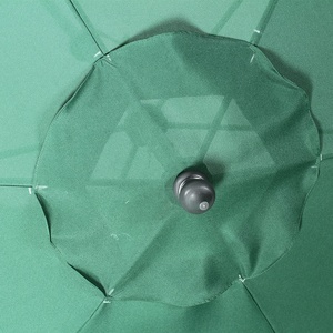 Sol protección mesa de picnic verde oscuro venta al por mayor de encargo patio parasol <span class=keywords><strong>gigante</strong></span> jardín <span class=keywords><strong>sombrilla</strong></span> paraguas - Product Image 5