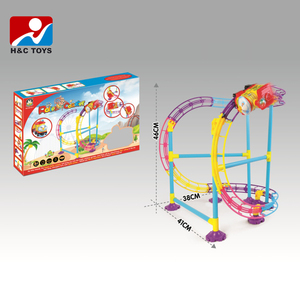Lumière-up Coloré Ferroviaire <span class=keywords><strong>De</strong></span> Train Jouet <span class=keywords><strong>Piste</strong></span> <span class=keywords><strong>de</strong></span> <span class=keywords><strong>Course</strong></span> HC190107 - Product Image 4