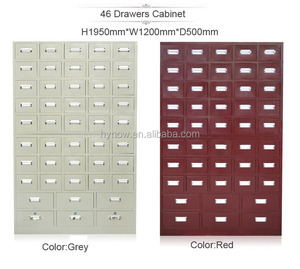Tiroirs de médecine traditionnelle armoire de pharmacie meubles commerciaux stockage chinois <span class=keywords><strong>casier</strong></span> en acier en métal pour placard d'hôpital - Product Image 4