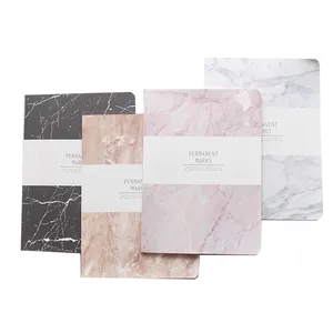 Luxury High End Fancy Hardcover Wholesale Custom Marble Print Notebook