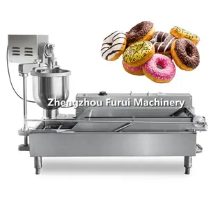 Ingenieur empfehlen Marmelade Donut Maschine Donut Friteuse Maschine Donut Herstellung Maschine Mini Donut