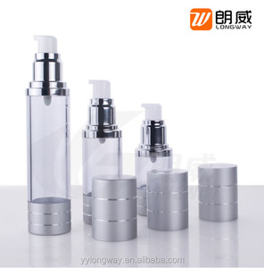 30 ml botella <span class=keywords><strong>de</strong></span> crema sin aire con mate plata aliminium con línea <span class=keywords><strong>de</strong></span> corte - Product Image 2
