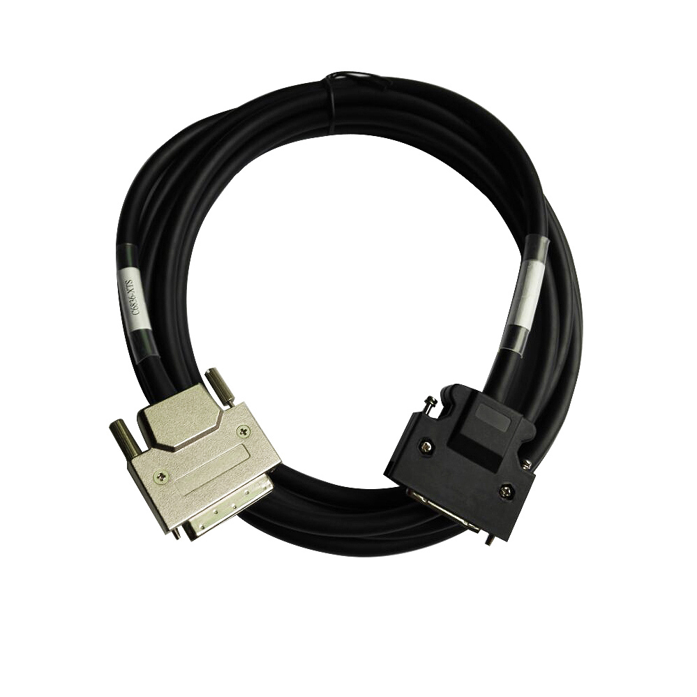 Vhbw Qualité Câble Plat SCSI 50 Broches 75cm - Connexion Interne