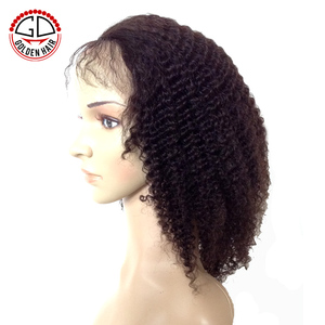 วิกผมหน้าผากลูกไม้แบบ Afro Curl คุณภาพสูงสำหรับผู้หญิง ราคาโรงงานถูก ปี <span class=keywords><strong>2016</strong></span> - Product Image 4