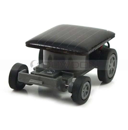 10g Black Energy-saving Solar Car Cute Baby Toy